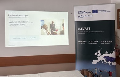 Sodelovanje v pilotnem delu projekta ELEVATE
