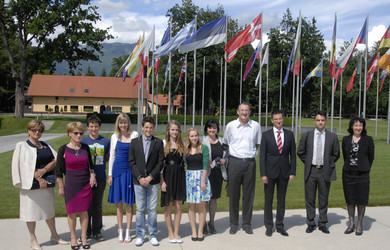Udeleženci podelitve za naziv najprostovoljca 2011 z občine Kamnik