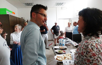 Prireditve se je udeležil tudi župan občine Kamnik, Marjan Šarec